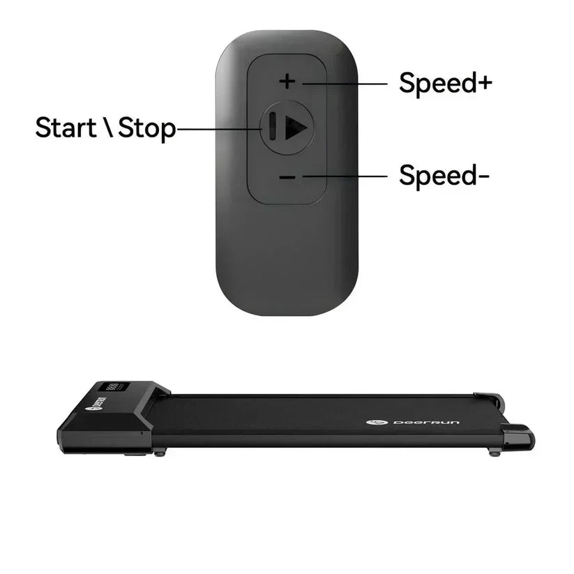 Silent Foldable Treadmill for Home